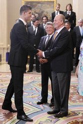 Thibaut Nicolas Marc Courtois, Juan Carlos I.von Spanien