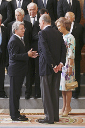 Enrique Cerezo, Juan Carlos I.von Spanien, Sophia von Spanien