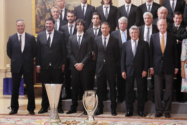 Atlético Madrid, Juan Carlos I.von Spanien