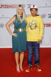 Anne-Sophie Briest mit Sohn Jahmar