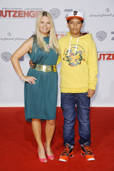 Anne-Sophie Briest mit Sohn Jahmar