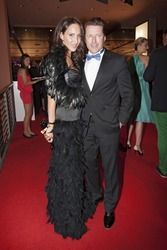 Bruno Eyron mit Freundin Friederike Dirscherl