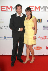 Michy Reincke mit Gattin Yvonne Paulien