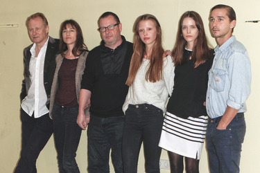 Stellan Skarsgard, Charlotte Gainsbourg, Lars von Trier, Mia Goth, Stacy Martin, Shia LaBeouf