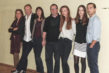 Petra Müller, Stellan Skarsgard, Charlotte Gainsbourg, Lars von Trier, Mia Goth, Stacy Martin, Shia LaBeouf