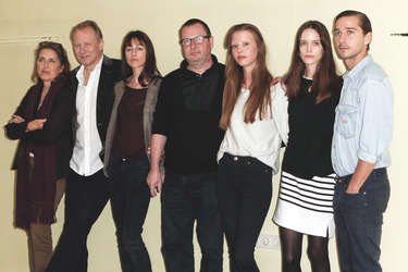 Petra Müller, Stellan Skarsgard, Charlotte Gainsbourg, Lars von Trier, Mia Goth, Stacy Martin, Shia LaBeouf