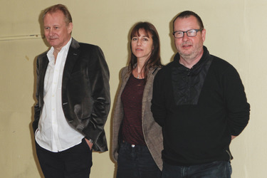Stellan Skarsgard, Charlotte Gainsbourg, Lars von Trier