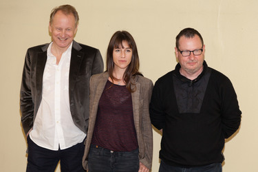 Stellan Skarsgard, Charlotte Gainsbourg, Lars von Trier
