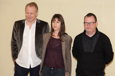 Stellan Skarsgard, Charlotte Gainsbourg, Lars von Trier