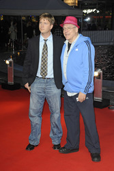 Rosa von Praunheim mit Freund Oliver Sechting