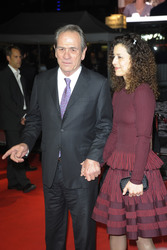 Tommy Lee Jones mit Ehefrau Dawn Jones