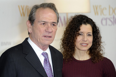 Tommy Lee Jones mit Ehefrau Dawn Jones
