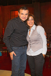 Sascha Buzmann mit Schwester Jenny