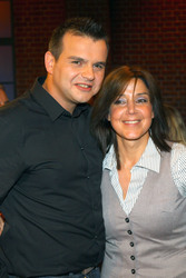 Sascha Buzmann mit Schwester Jenny