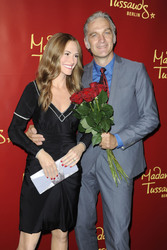 Walter Sittler mit Julia Roberts Wachsfigur