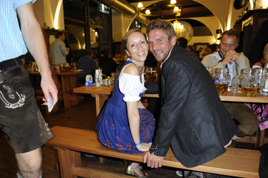 Peer Kusmagk mit Freundin Sonja