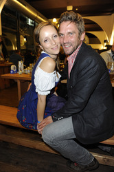 Peer Kusmagk mit Freundin Sonja