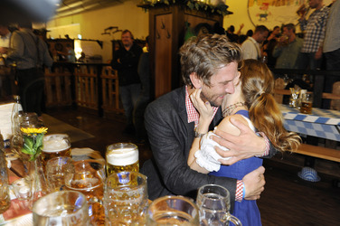 Peer Kusmagk mit Freundin Sonja