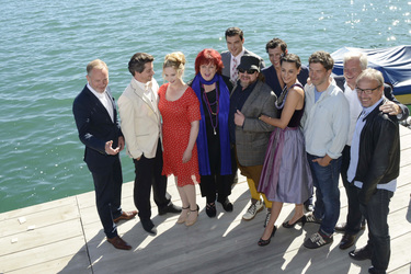 Stefan Wieduwilt, Fritz Karl, Diana Amft, Regina Ziegler, Tobias Licht, Armin Rohde, Gregor Bloéb, Edita Malovcic, Regisseur Christian Theede, Klaus Graf, Helge Sasse