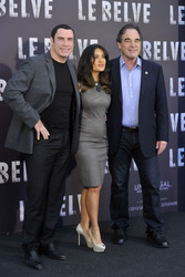 John Travolta, Salma Hayek, Oliver Stone
