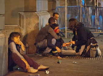 Spanier demonstrieren gegen Sparpolitik