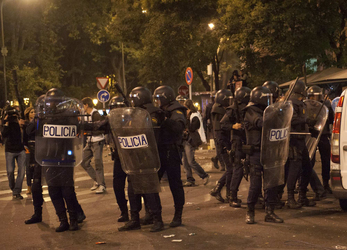 Spanier demonstrieren gegen Sparpolitik