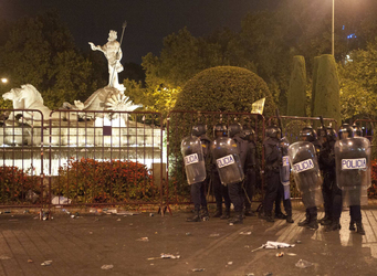 Spanier demonstrieren gegen Sparpolitik