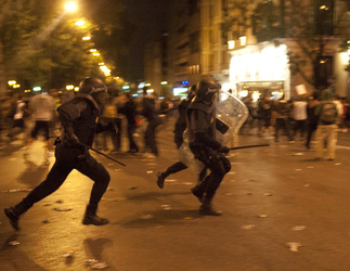 Spanier demonstrieren gegen Sparpolitik