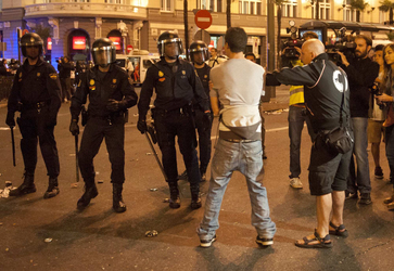 Spanier demonstrieren gegen Sparpolitik