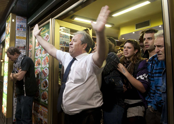 Spanier demonstrieren gegen Sparpolitik