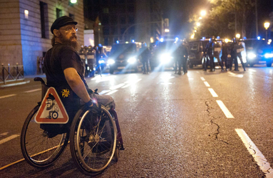 Spanier demonstrieren gegen Sparpolitik