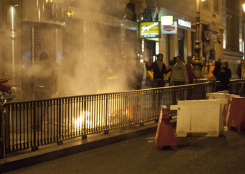 Spanier demonstrieren gegen Sparpolitik