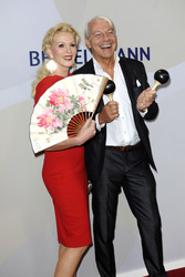 Jo Groebel mit Gattin Grit Weiss