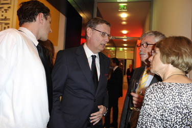 Günther Jauch, Thilo Sarrazin mit Ehefrau Ursula