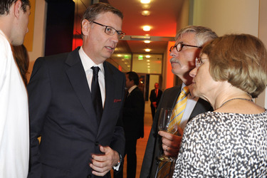 Günther Jauch, Thilo Sarrazin mit Ehefrau Ursula