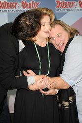 Edouard Baer, Catherine Deneuve, Gérard Depardieu