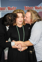 Edouard Baer, Catherine Deneuve, Gérard Depardieu