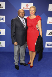 Ian Kiru Karan mit Frau Barbara