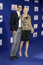 Paul Scharner mit Frau