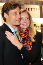 Jette Joop mit Mann Christian Elsen