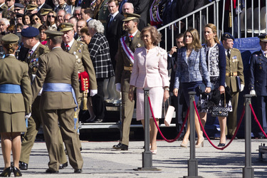 Juan Carlos I., Sophia von Spanien, Felipe von Spanien, Letizia von Spanien, Elena von Spanien