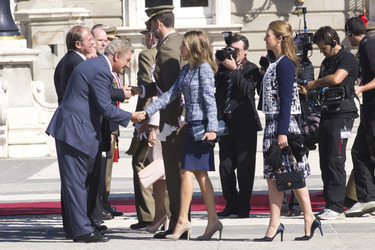 Juan Carlos I., Sophia von Spanien, Letizia von Spanien, Felipe von Spanien, Elena von Spanien