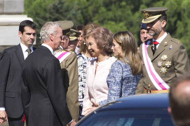 Sophia von Spanien, Letizia von Spanien, Felipe von Spanien