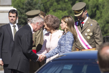 Sophia von Spanien, Letizia von Spanien, Felipe von Spanien