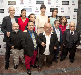 Pablo Berger, Macarena Garcia, Maribel Verdú, Inma Cuesta, Sofia Oria und Filmcast