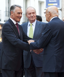 Anibal Cavaco Silva, Juan Carlos I., Giorgio Napolitano