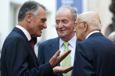 Anibal Cavaco Silva, Juan Carlos I., Giorgio Napolitano
