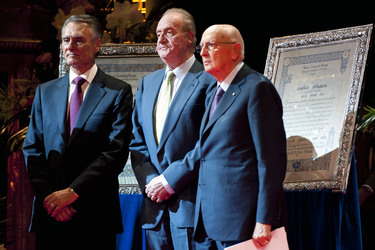 Anibal Cavaco Silva, Juan Carlos I., Giorgio Napolitano