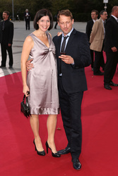 Wotan Wilke Möhring mit Ehefrau Anna