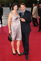 Wotan Wilke Möhring mit Ehefrau Anna